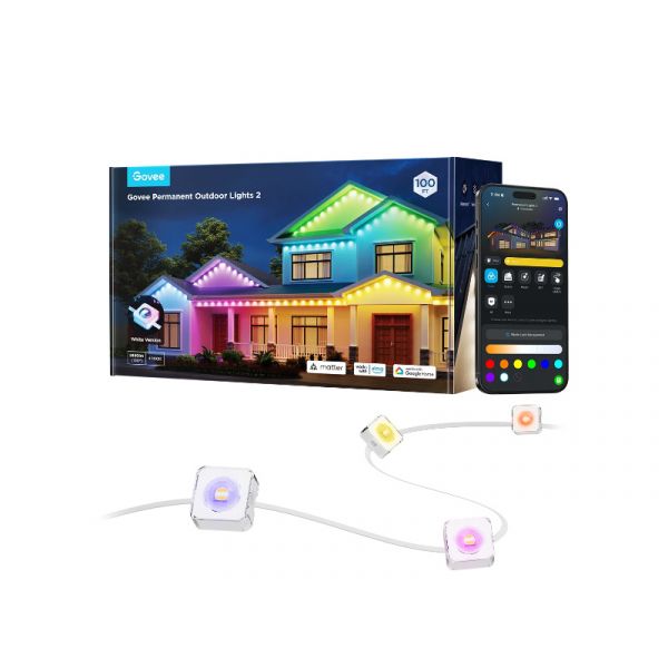 Govee állandó kültéri lámpák 2 - 30 m (H705E311)