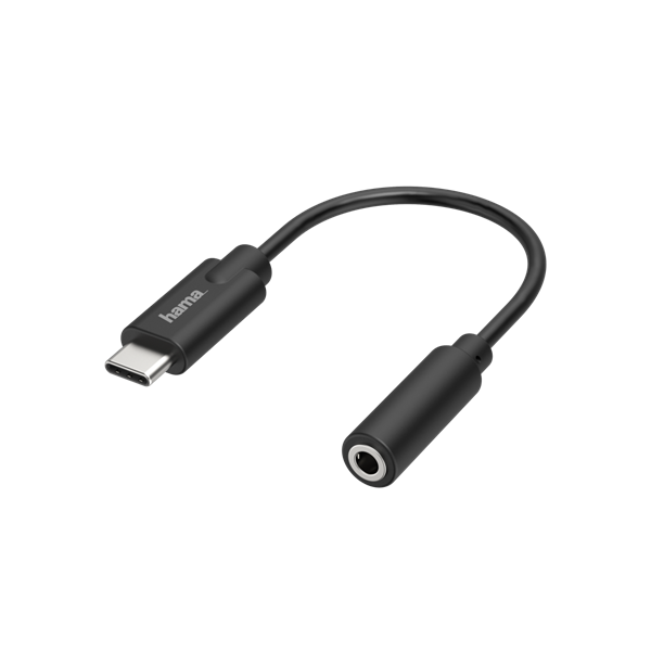 HAMA 200318, AUDIO ADAPTER, USB-C DUGÓ - 3,5 MM JACK ALJZAT