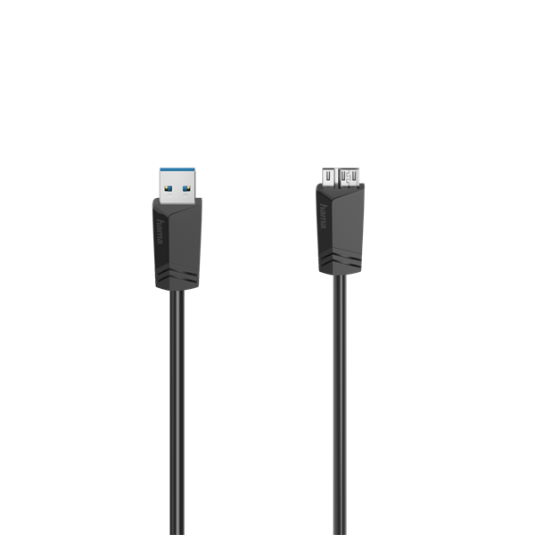 HAMA FIC USB 3.0 kábel 1,5M A-microB (200627)