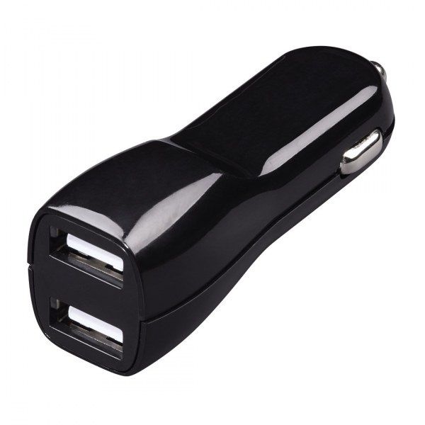 HAMA AUTÓS TÖLTŐ USB, DUPLA, 2100mA (14197)