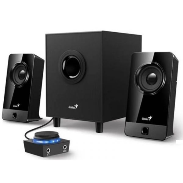 GENIUS 2.1 Hangszóró SW-G2.1 300X Jack fekete