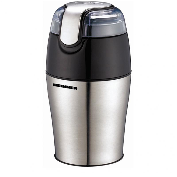 HEINNER HCG-150SS Kávédaráló, kapacitás:50g, 150W, Inox