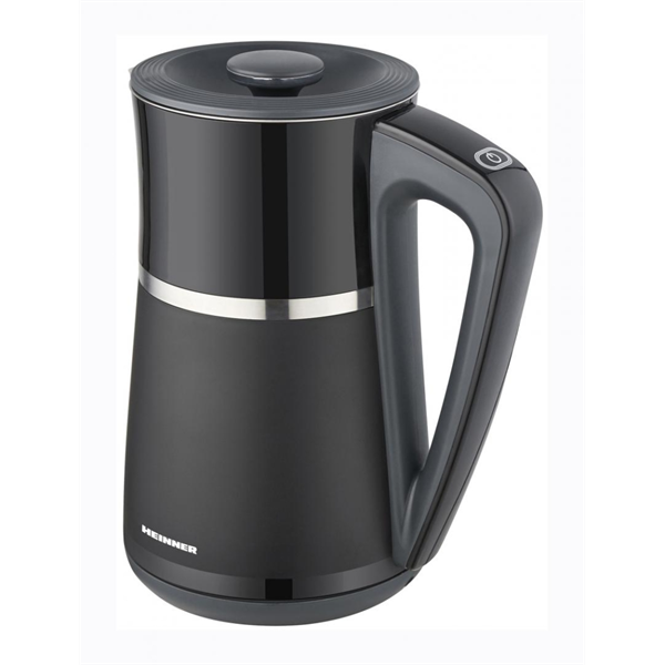 HEINNER HEK-D22002WBK Vízforraló, 1.7L, 2200W, Fekete