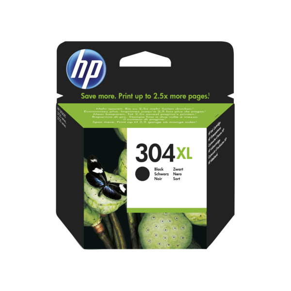 HP Tintapatron No304XL (N9K08AE) Fekete