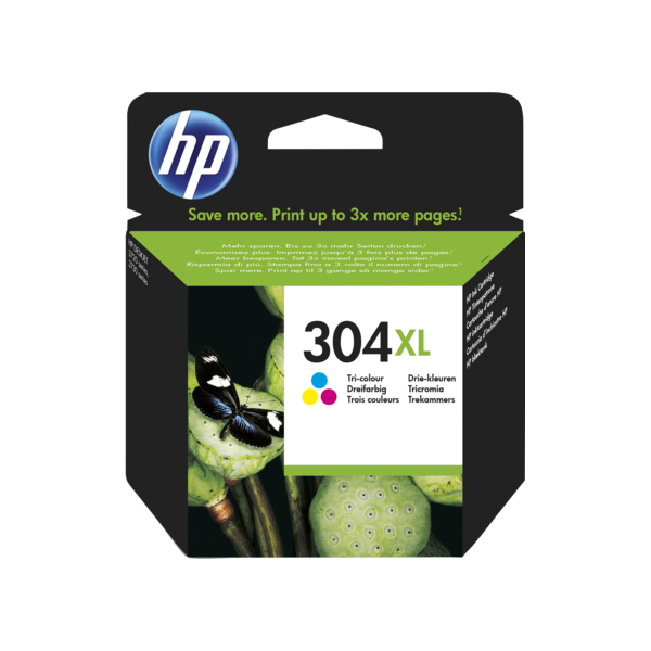 HP Tintapatron No304 XL (N9K07AE) Tricolor színes