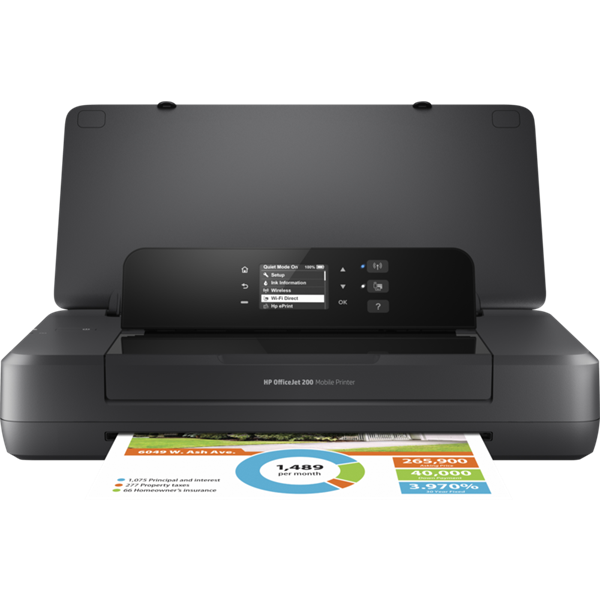 HP OfficeJet 200 mobil nyomtató (CZ993A) fekete