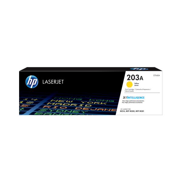 HP Toner (203A) CF542A Sárga