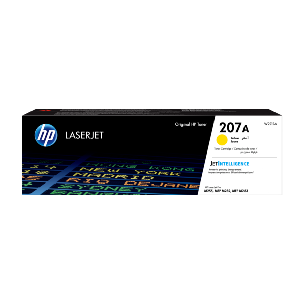 HP 207A nyomtató toner (W2212A) sárga