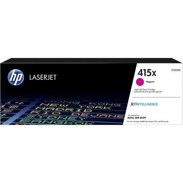 HP Toner (415X) W2033X Bíborvörös
