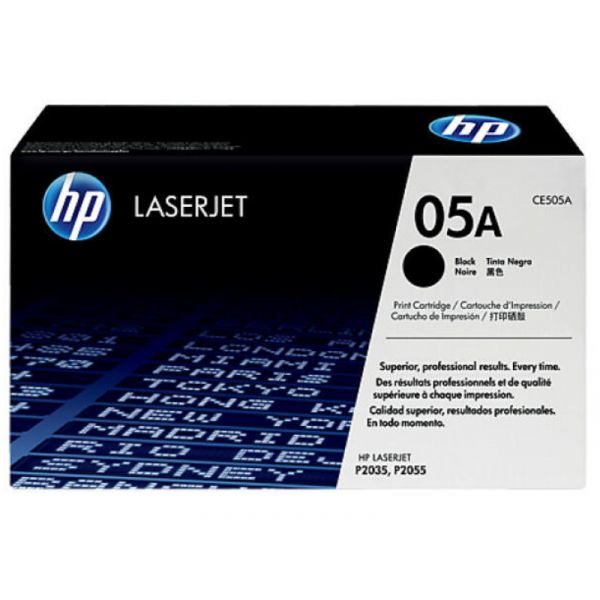HP No.05A Toner 2300 oldal (CE505A) fekete