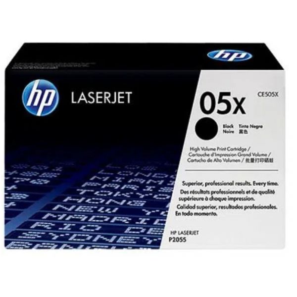 HP No.05X Toner 6500 oldal (CE505X) fekete