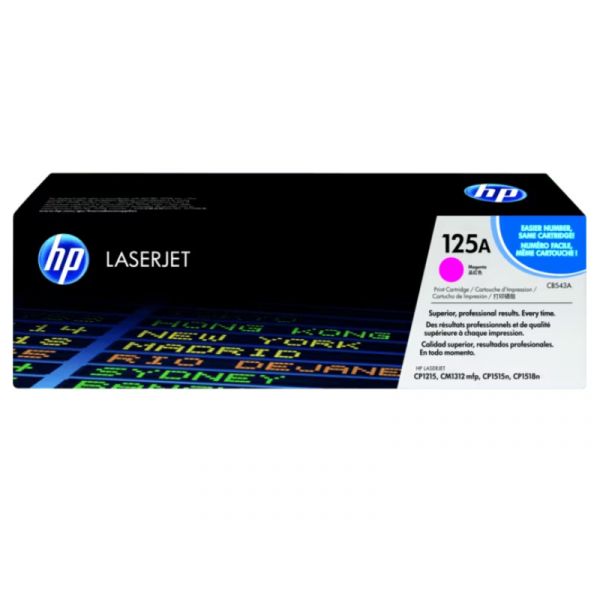 HP No.125A Toner 1400 oldal (CB543A) magenta