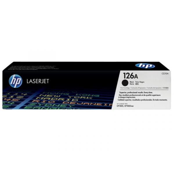HP No.126A Toner 1200 oldal (CE310A) fekete