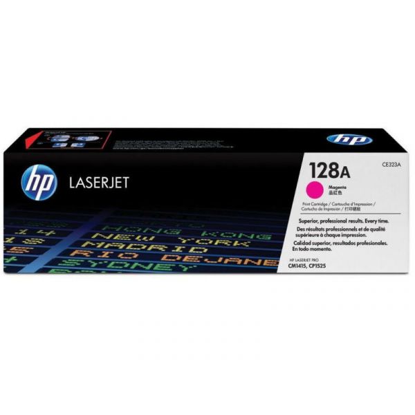 HP No.128A Toner 1300 oldal (CE323A) magenta