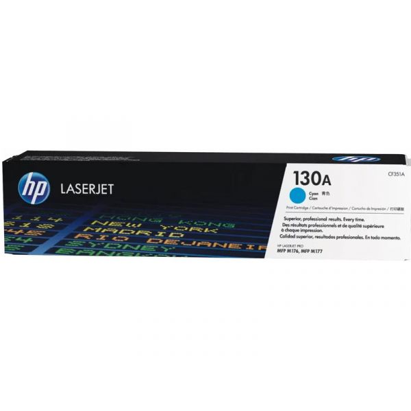 HP No.130A Toner 1000 oldal (CF351A) ciánkék