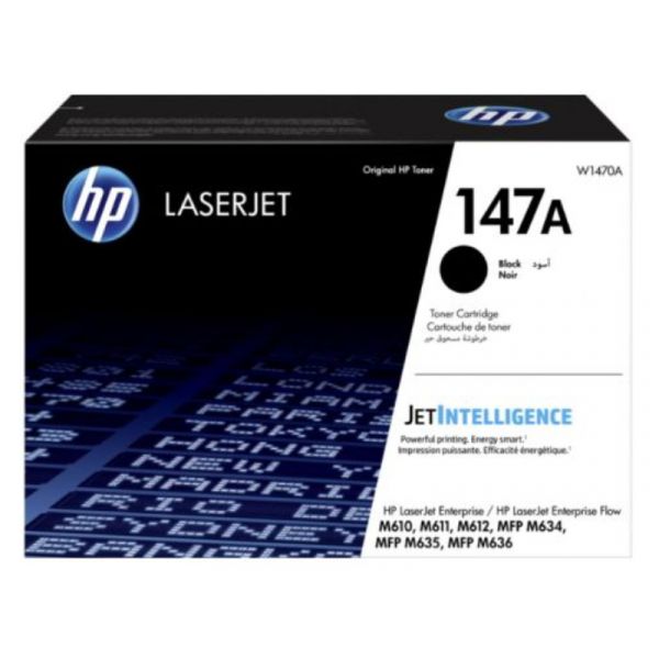 HP No.147A Toner 10500 oldal (W1470A) fekete