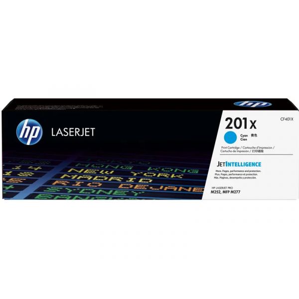 HP No.201X Toner 2300 oldal (CF401X) ciánkék