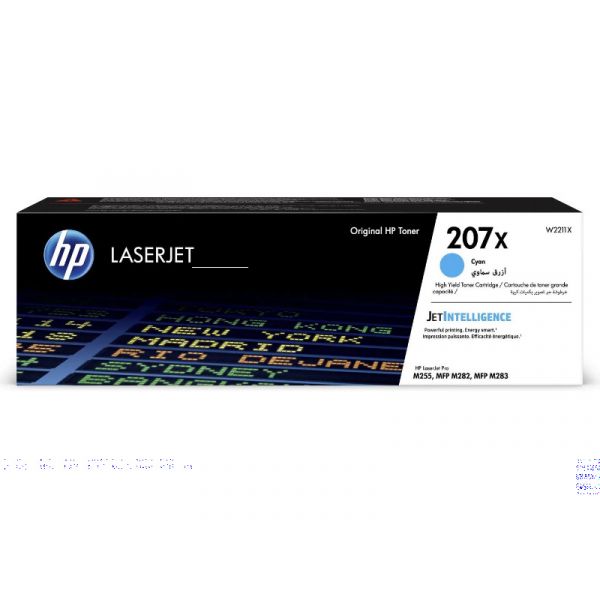 HP No.207X Toner 2450 oldal (W2211X) kék