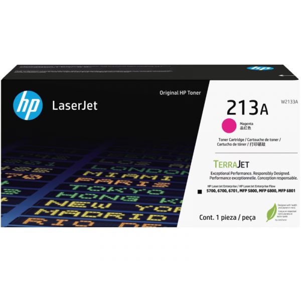HP No.213A Toner 3000 oldal (W2133A) magenta