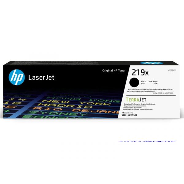 HP No.219X Toner 3200 oldal (W2190X) fekete