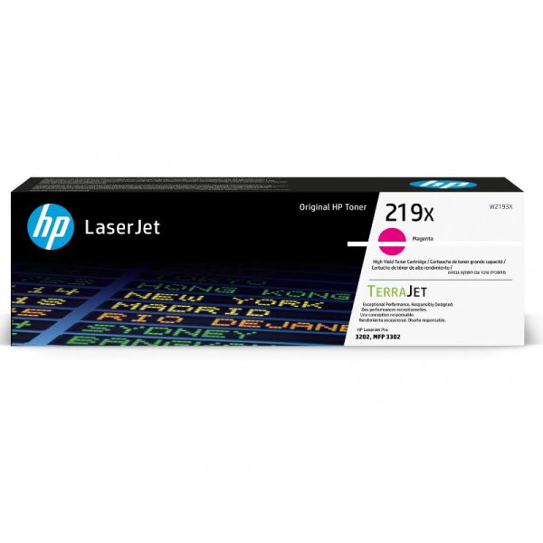 HP No.219X Toner 2500 oldal (W2193X) magenta