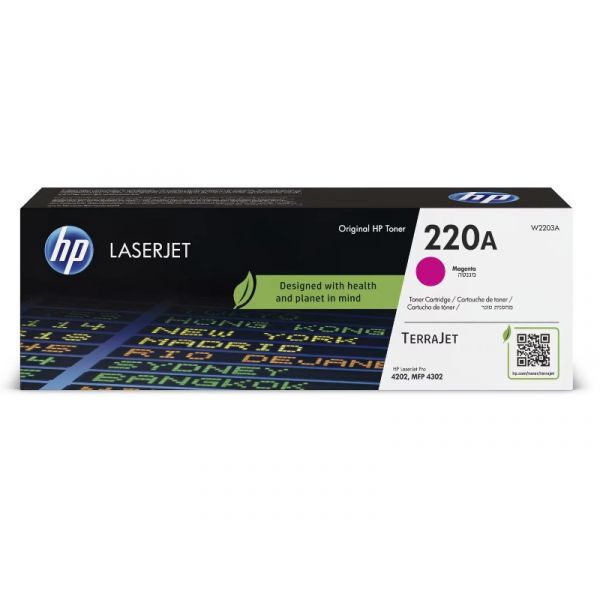 HP No.220A Toner 1800 oldal (W2203A) magenta
