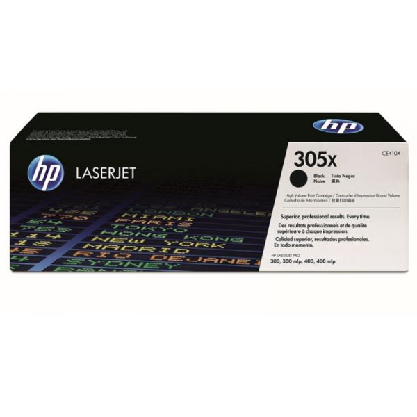 HP No.305X Toner 4000 oldal (CE410X) fekete