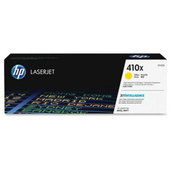 HP No.410X Toner 5000 oldal (CF412X) sárga
