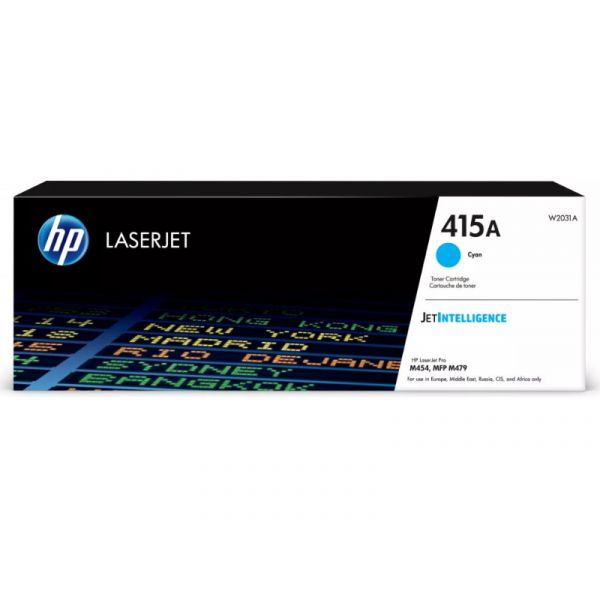 HP No.415A Toner 2100 oldal (W2031A) ciánkék