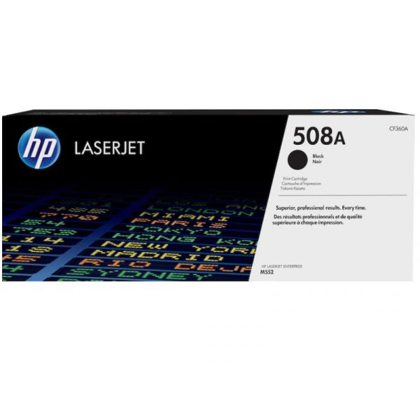 HP No.508A Toner 6000 oldal (CF360A) fekete
