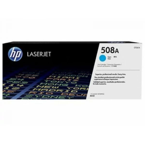 HP No.508A Toner 5000 oldal (CF361A) ciánkék