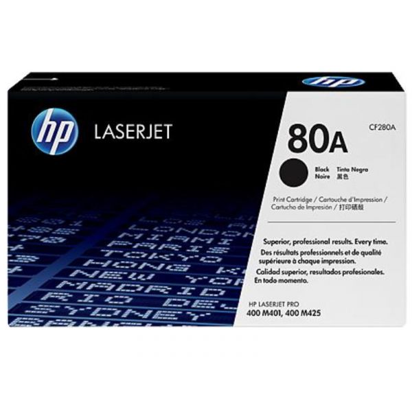 HP No.80A Toner 2700 oldal (CF280A) fekete