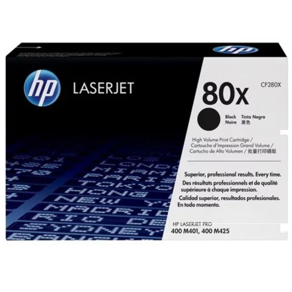 HP No.80X Toner 6900 oldal (CF280X) fekete