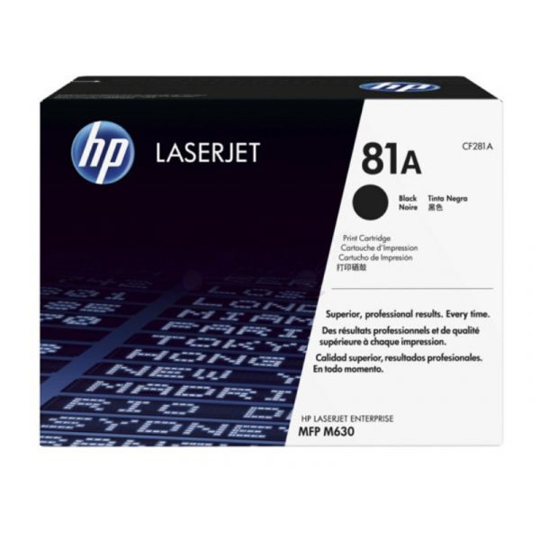 HP No.81A Toner 10500 oldal (CF281A) fekete