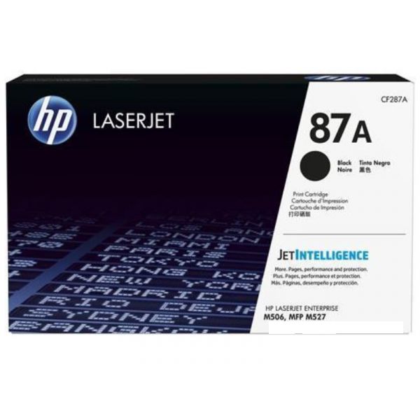HP No.87A Toner 8550 oldal (CF287A) fekete