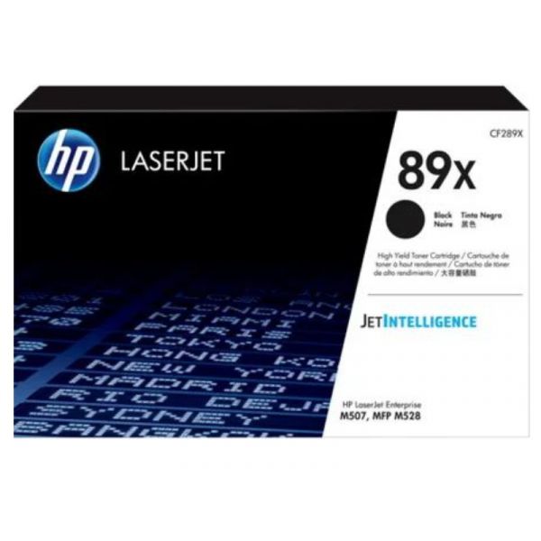 HP No.89X Toner 10000 oldal (CF289X) fekete