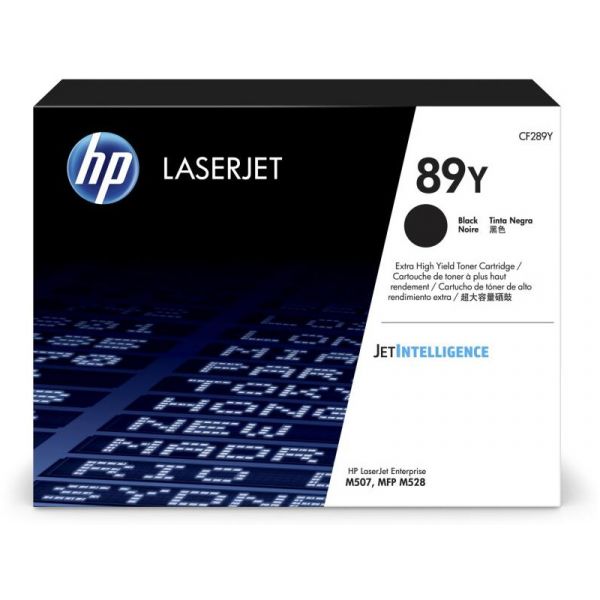 HP No.89Y Toner 20000 oldal (CF289Y) fekete