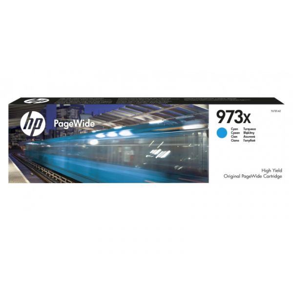 HP No.973X Patron 7000 oldal (F6T81AE) ciánkék