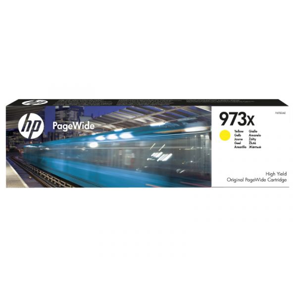 HP No.973X Patron 7000 oldal (F6T83AE) sárga