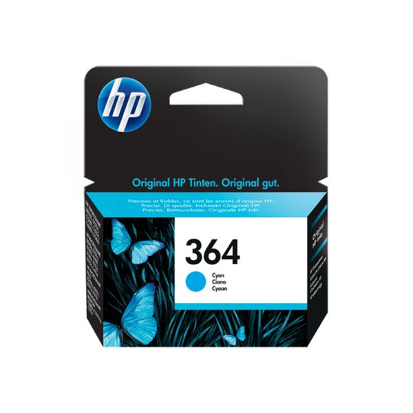 HP 364 CB318EE patron ciánkék