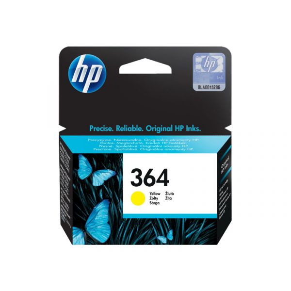 HP 364 CB320EE patron sárga