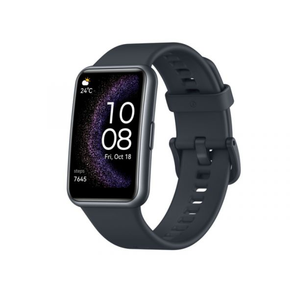 Huawei Watch Fit SE okosóra (55020BEG) Ragyogó fekete