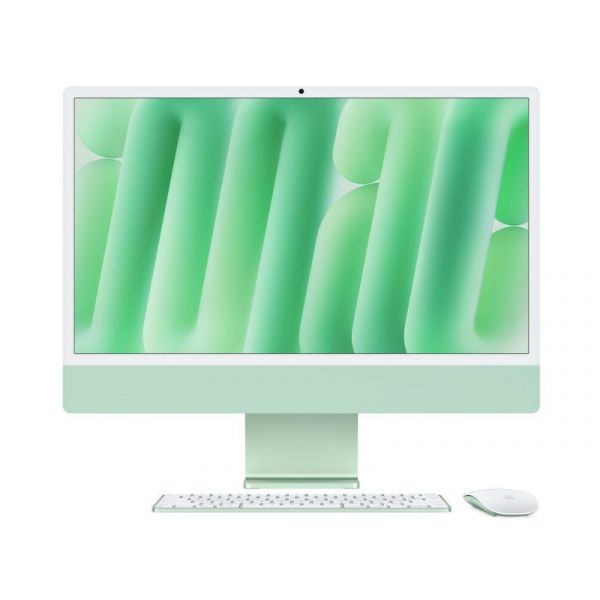 Apple IMac 24" (2024) -  M4 10C CPU/10C GPU - 16GB/256GB (MWUY3MG/A) Green