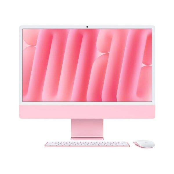 Apple IMac 24" (2024) -  M4 10C CPU/10C GPU - 16GB/256GB (MWV43MG/A) Pink