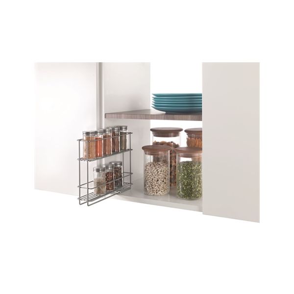 Metaltex MX364650 kihúzható konyhai fűszer tároló