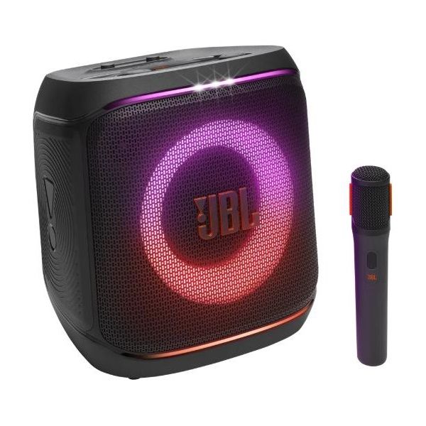 JBL PARTYBOX Encore 2 Bluetooth hangszóró mikrofonnal, 100W, dinamikus fényshow, Pro Sound, AI Sound Boost JBLPBENCORE2EP)