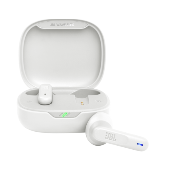 JBL Wave Flex Vezeték nélküli fühallgató (JBLWFLEXWHT) Fehér