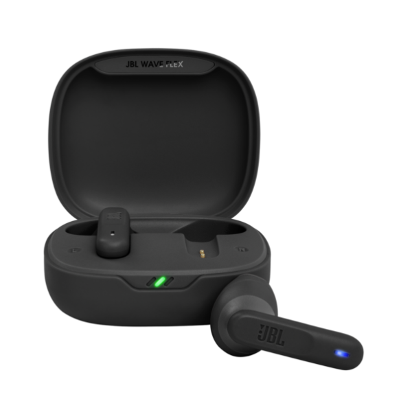 JBL Wave Flex Vezeték nélküli fühallgató (WFLEXBLK) Fekete