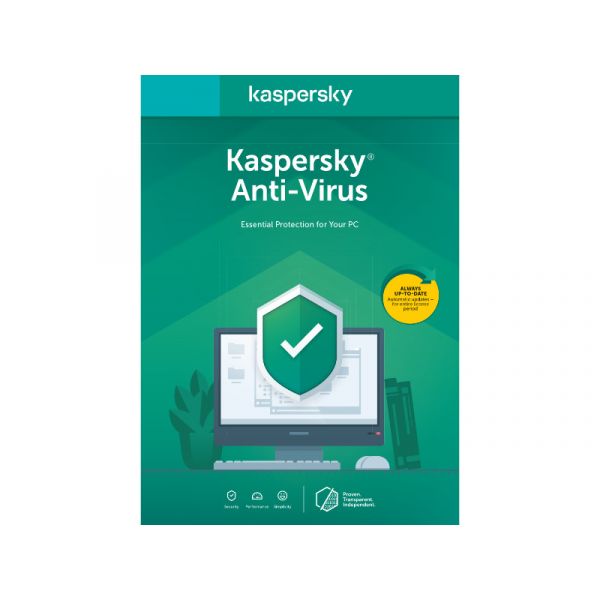 Kaspersky Antivírus Vírusirtó Megújítás 1 PC 1 Év ESD