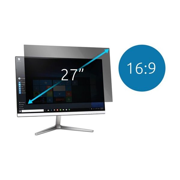 KENSINGTON Privacy Screen Filter for 27 Monitors 16:9 - 2-Way Removable - Monitorszűrő (626491)